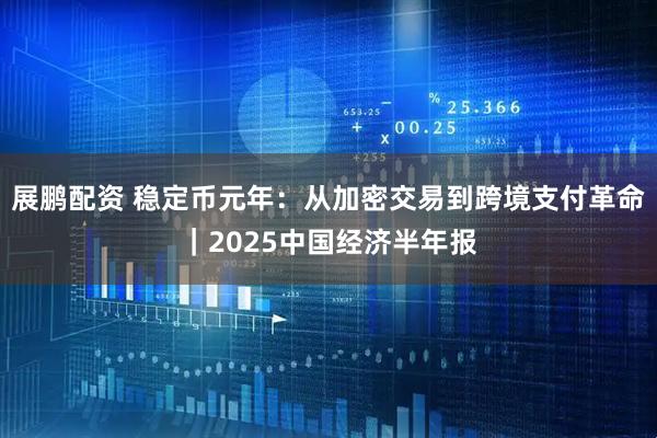 展鹏配资 稳定币元年:从加密交易到跨境支付革命|2025中国经济半年报